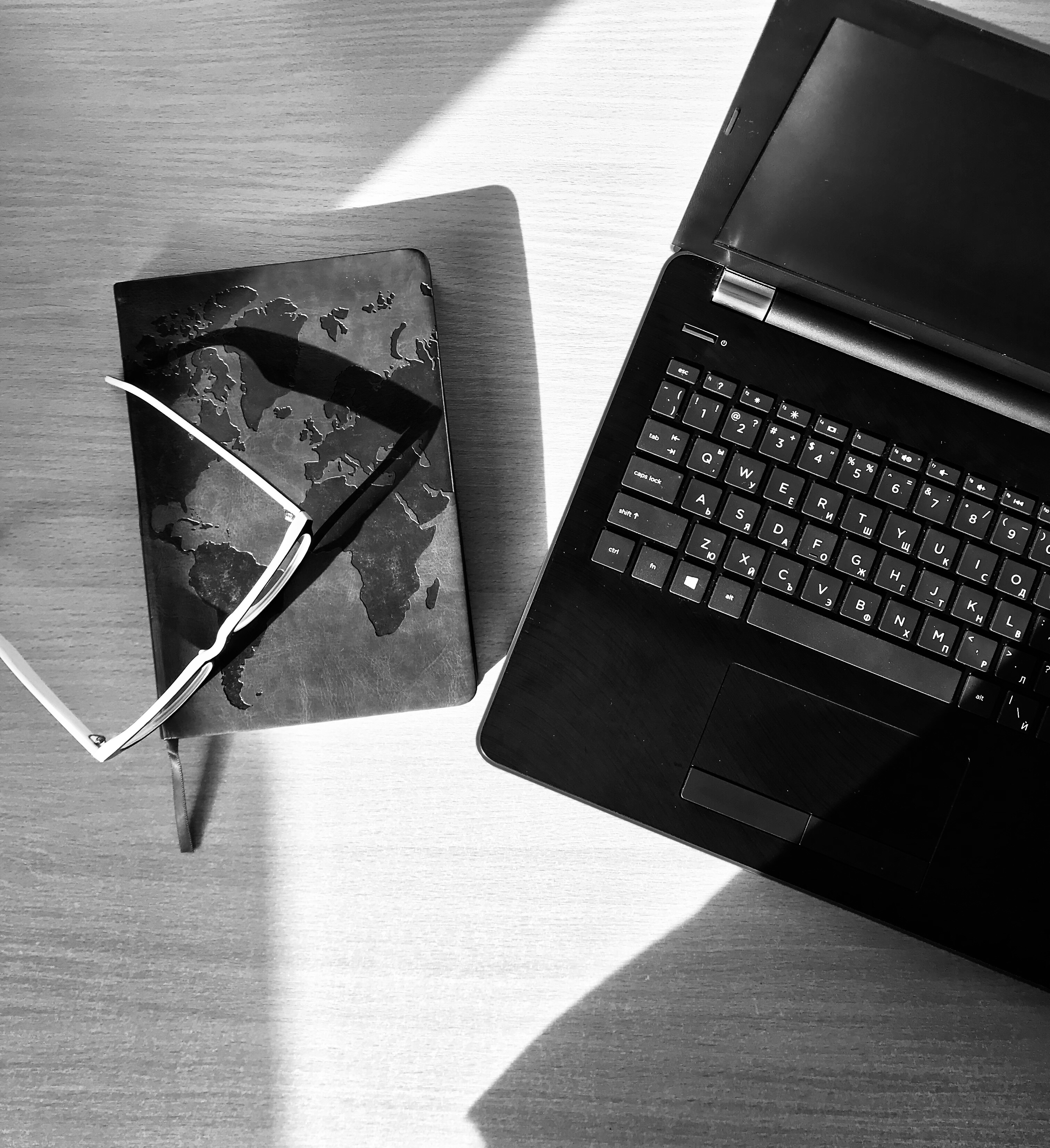 Flat lay laptop || Using technology || Notebook || Tech || Glasses || Smart || Work || Job | Planner Flat lay laptop || Using technology || Notebook || Tech || Glasses || Smart || Work || Job | Planner